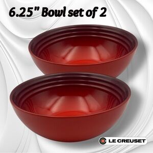 Le Creuset 6.25" Bowl Duo Cerise